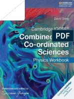 Combined and Co-Ordinated Sciences-Physics Workbook
