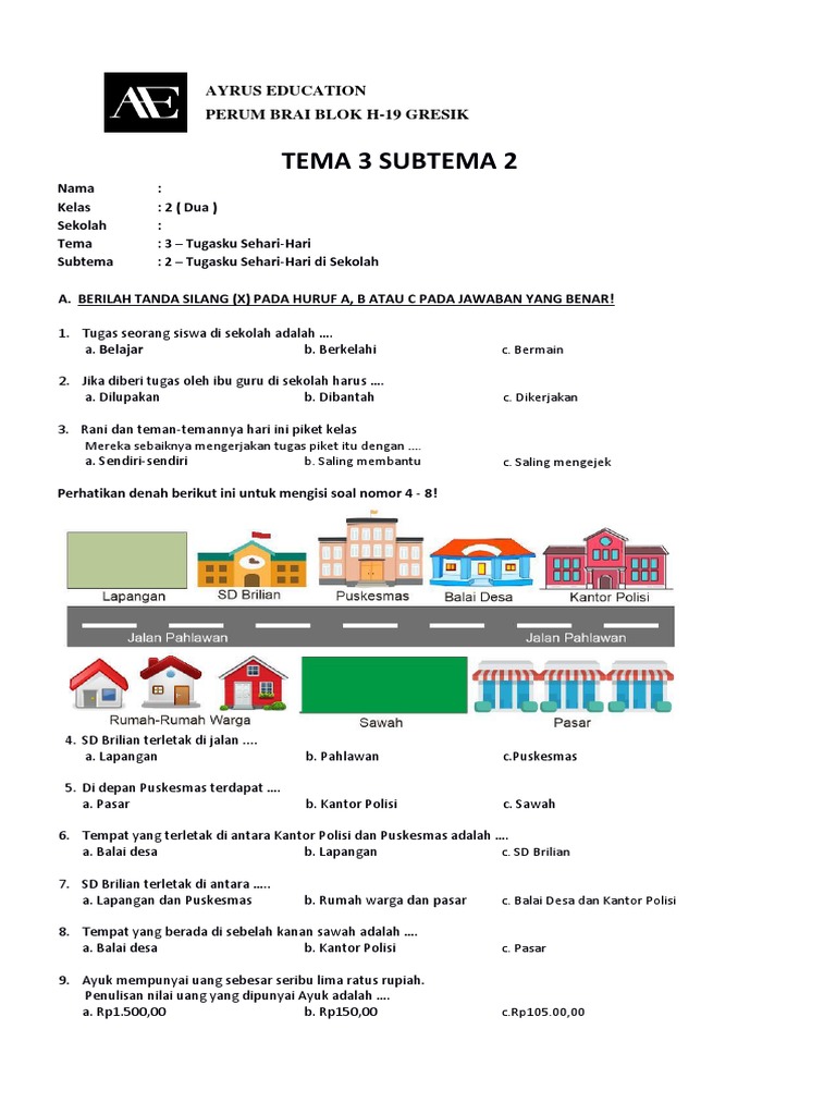 Asah Kemampuan Siswa Kelas 2
