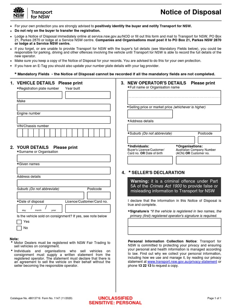 Rms Form 48013716 Notice of Disposal PDF
