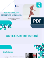 Osteoartritis y Osteoporosis