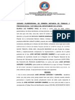 Juicio Oral de Alimentos