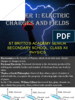 Chapter 1 - Electric Charges and Fields