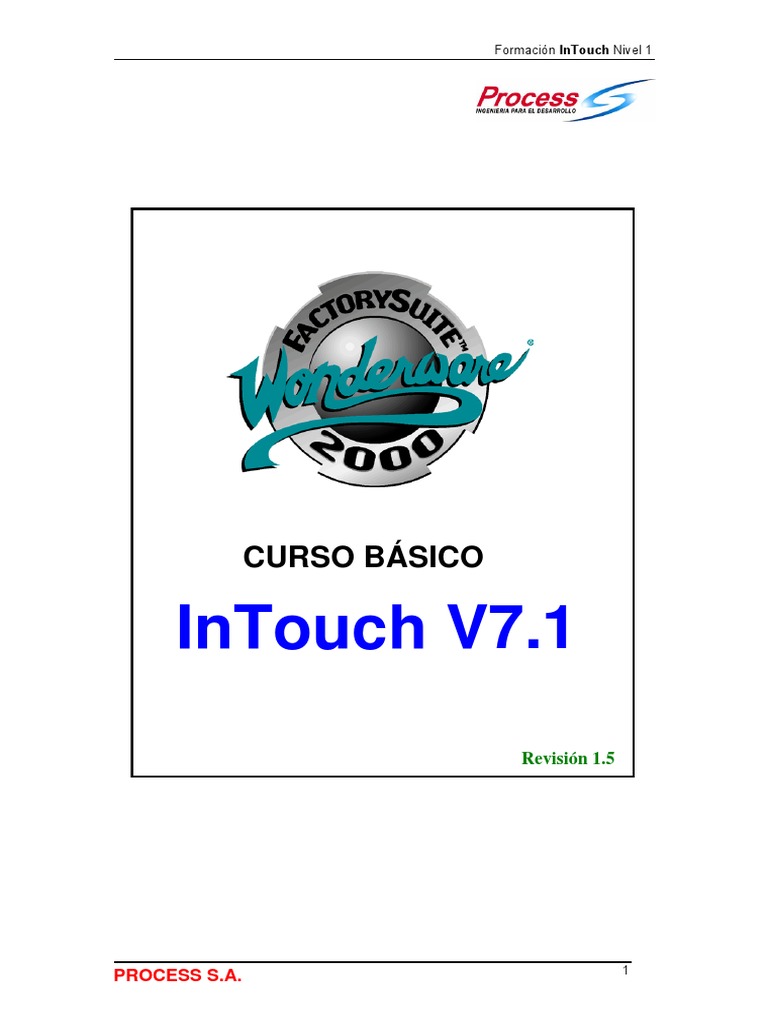 Manual Básico de Intouch PDF Ventana (informática) Ascii
