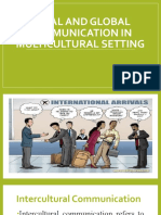 Eng. 101local and Global Communication in Multicultural Setting