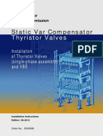 Static Var Compensator: Thyristor Valves