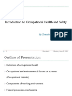 Chapter 7 - Introductionto Occupational Health and Safety