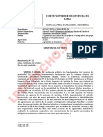 Agresiones y violación sexual en Lima