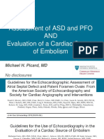 Guidelines - Assessment of ASD and PFO and Evaluation of A Cardiac Source of Embolism - 2