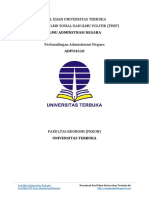 Soal Ujian UT - ADPU4510 Perbandingan Administrasi Negara