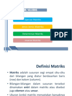 Matriks dan Operasinya