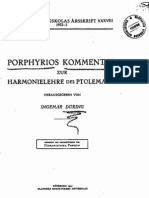 Porphyrios, Kommentar zur Harmonielehre des Ptolemaios