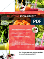 Launching Sugarcane Juice by Fruitzone India