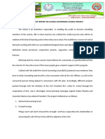 Accomplishment Report On School Governing Council Project PDF Free