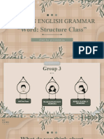 Modern English Grammar-Group 3