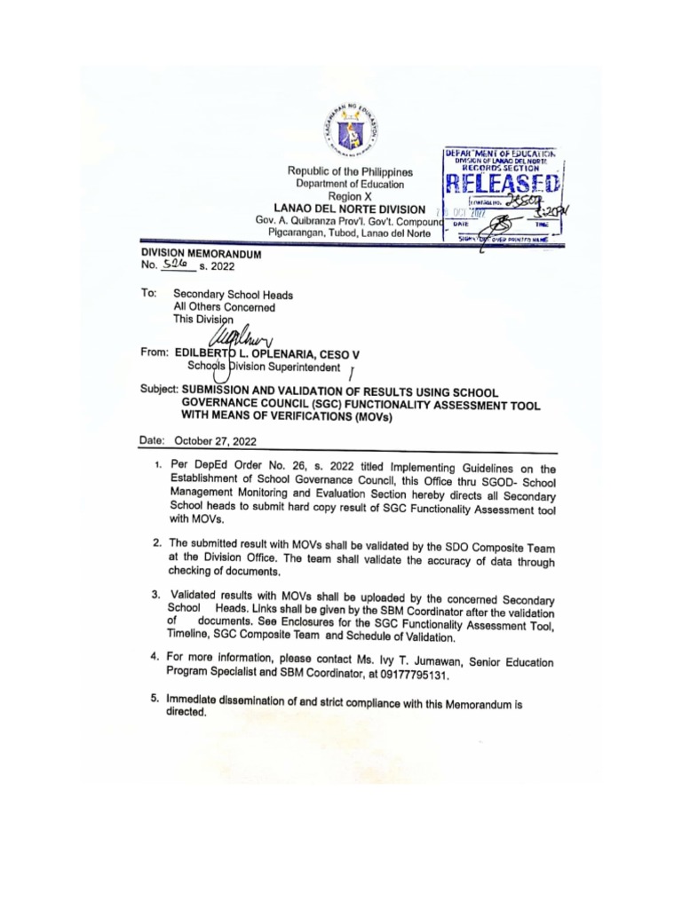 SGC Functionality Assessment Tool | PDF