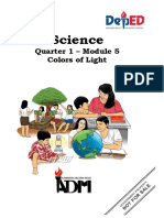 Light Spectrum Module Teaches ROYGBIV Colors