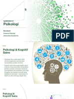 2 - Kognitif Sains & Topik-Topik Dalam Psikologi