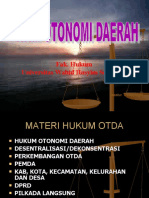 Otonomi Daerah