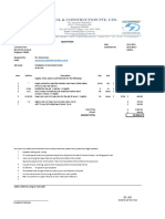 Management Corp No. 1 - Strata Title Plan No. 3646 Quotation