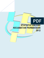 Adoc - Pub - Statistik Daerah Kecamatan Parmaksian 2012