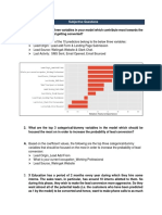 Lead Scoring Subjective Questions