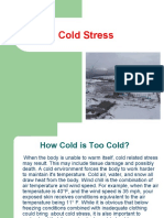 Cold Stress HSE Presentation HSE Formats