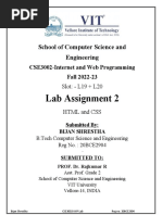 20BCE2904 - Lab Assignment 2