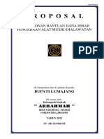 Proposal Albanjari Bupati 