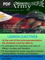 Military Courtesy Discipline