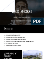 Presentación Examen Lionel Messi Sergio Kostín Power Point