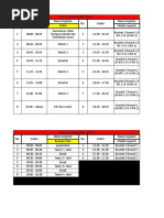 Rundown Classmeeting