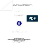 Menyusun Konstruk - Metodologi Penelitian Komunikasi Pembangunan - I352190061 - I Kadek Wira Aditya