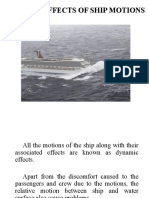 5 - Dynamic Effects of Ship Motions