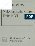 Aristoteles, Hans-Georg Gadamer (Hg.) - Nikomachische Ethik VI