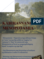 Kabihasnang Mesopotamia