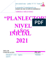 Plan Lector Miss Ita 4 Años