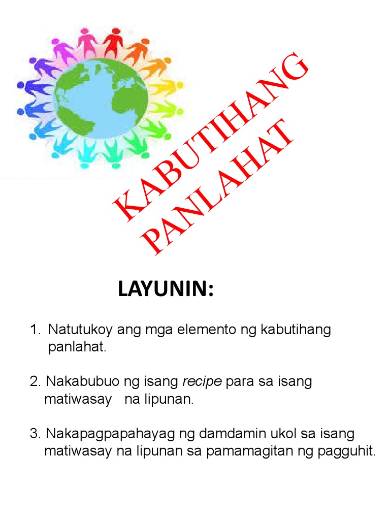 Kabutihang Panlahat PDF