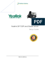 Yealink-Sip-T20p Phone Setupguide