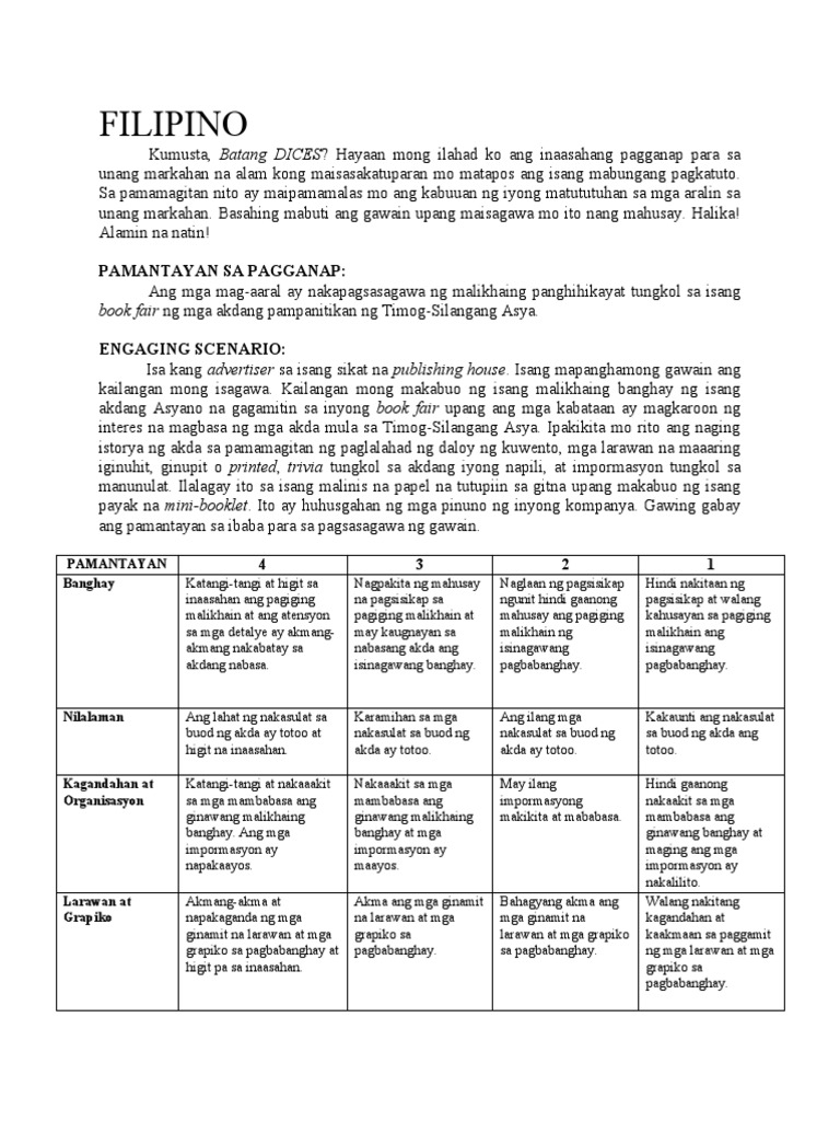 PETA in Filipino 9 | PDF