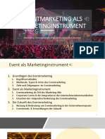 Eventmarketing Marketing-Kommunikation