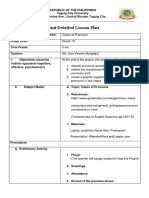 Mangligot-Lesson Plan