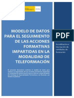 Modelo Datos para SEGUIMIENTO Acciones Formativas en TELEFORMACION - 20191129