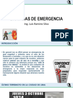 Brigadas de emergencia: preparación y respuesta