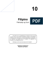 Filipino 10 TG - Modyul 2