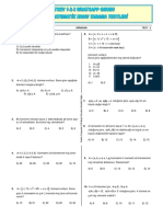 Sınıf Matematik Kümeler Test 1