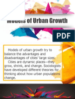 Models of Urban Growth
