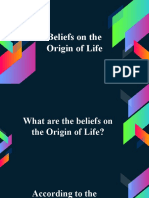 Outline-Belief of Origon PF Life and Racial Equality