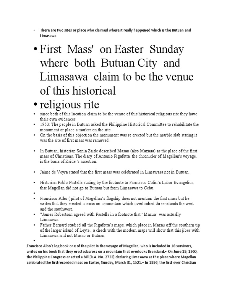There Are Two Sites or Place Who Claimed Where It Really Happened Which ...