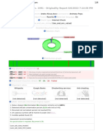 Plagiarism Detector: v. 1991 - Originality Report 6/6/2022 7:14:56 PM