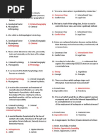 Intro To Criminology Q and A